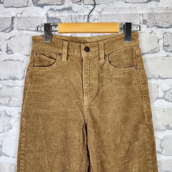 Volcom Stoned  Straight Corduroy Pants Caramel Size 24 - Picture 6 of 16